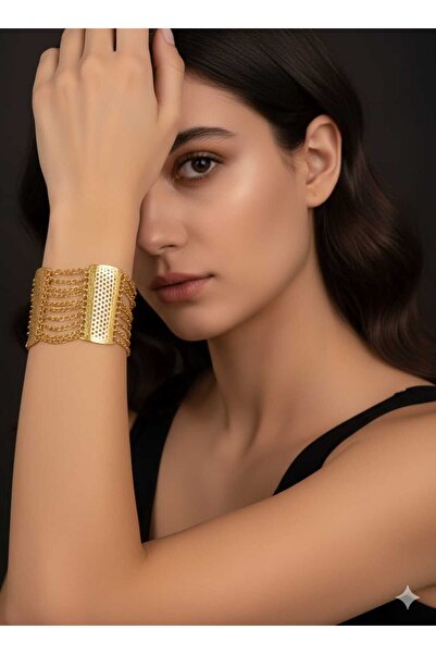 Makerlab Urfa Akıtma altın kaplama bileklik