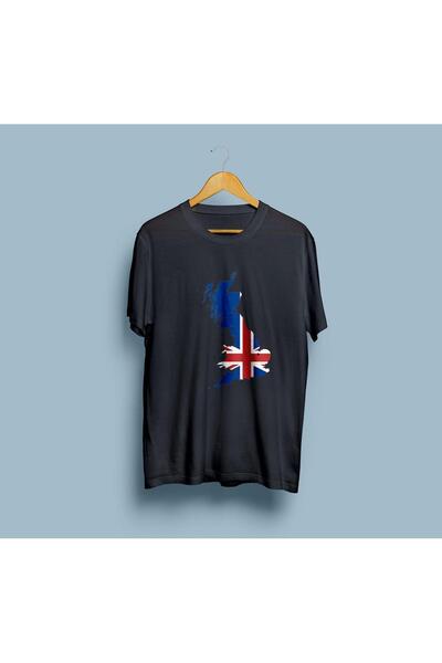eioswear Μπλουζάκι Unisex oversized Χάρτης της Αγγλίας