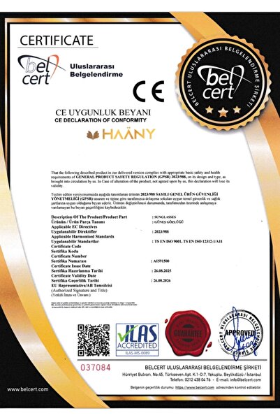 HAANY Sunglasses Sunglasses 100% Uv400 Protection