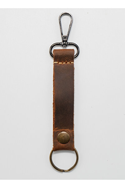 Lethos Leather سلسلة مفاتيح من الجلد الطبيعي