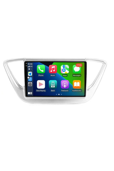 MNT Hyundai Accent 2018-2021 screen (Ram 2 - Rom 32) supports Carplay & Android Auto / 1080p resolution