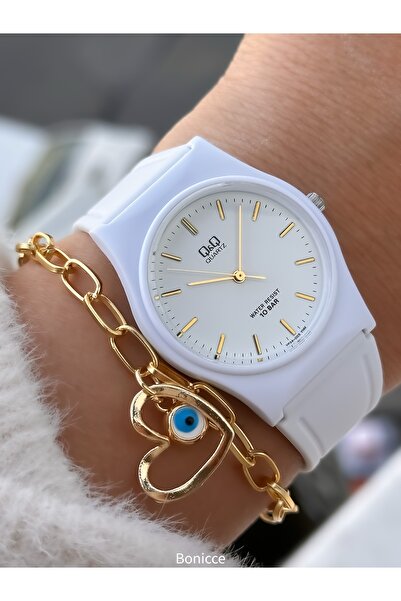 Q&Q BEYAZ Silikon Kordon,Havuz Deniz Kullanımına Uygun,Garantili (24ay) Kadın...