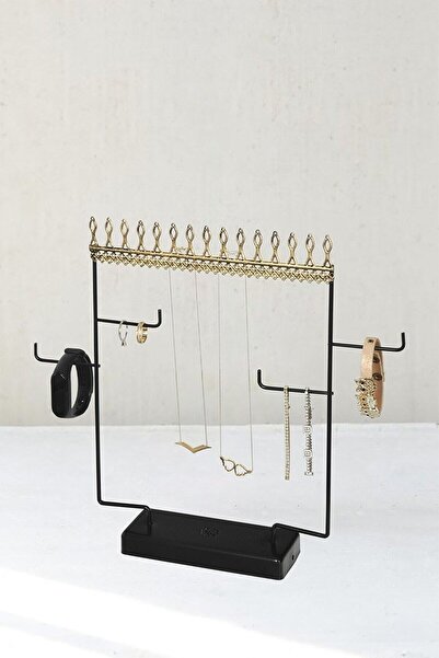 MG HOME Tasarım Dekoratif Metal Takı Askılığı Takı Standı Vildan