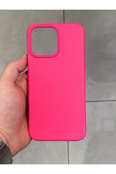 İphone 14 Pro Max Uyumlu İçi Kadife Silikon Lansman Kılıf