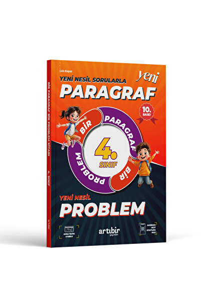 Artıbir Yayınları 4. Sınıf Yeni Nesil Bir Paragraf Bir Problem Soru Bankası (YENİLENDİ)