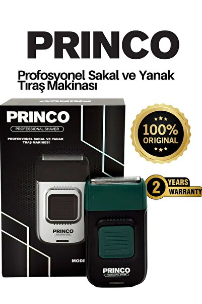 Princo SAKAL YANAK TEMİZLEME TIRAŞ MAKİNASI PR-475 YEŞİL