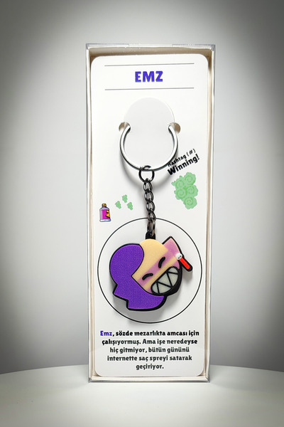 Saes Labs سلسلة مفاتيح براول ستارز إم زد