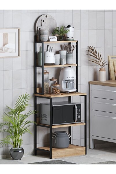EGEMEV Kahve Köşesi Çok Amaçlı Mutfak Bangosu Mutfak Dolabı FIRIN DOLABI çok amaçlı