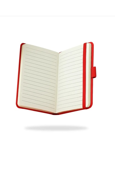 Copyder Fabric Hard Cover Undated Notebook Elastic Pen Holder Ivory Inner Page 13X21 cm