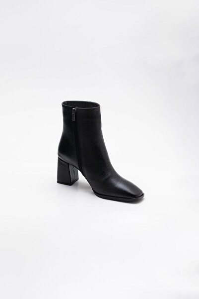 Arzillo Kadın Hakiki Deri Topuklu Bot