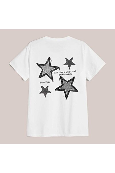 Elvino Tricou de vară unisex oversize cu imprimeu special de sezon nou