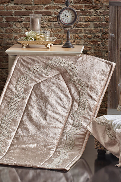 NAKIŞHAN Nisa Seccade Seti-Cappuccino 4 Pieces