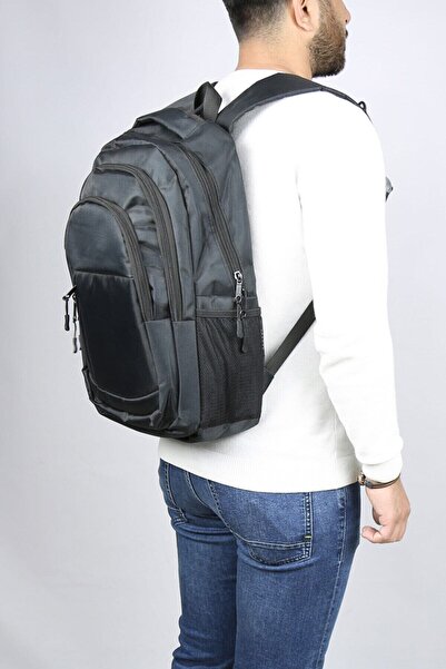 woys Черна раница за лаптоп 15,6 инча