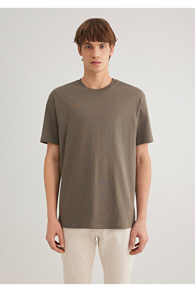 Mavi Καφέ Basic T-Shirt Loose Fit / Loose Relaxed Fit 066249 -70376