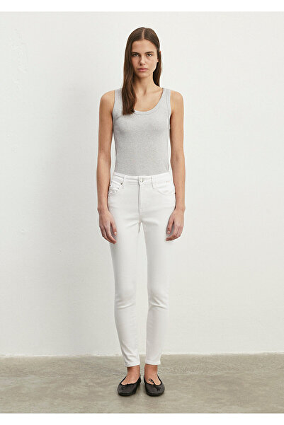 Mavi Tess Gold Luxus Weiße Jeans -100328-81360