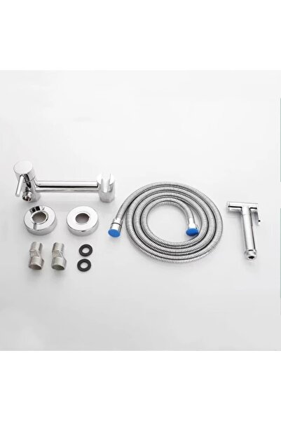 OEM Bathroom Toilet Bidet Pressurized Sprayer Bidet Faucet Double Water Inlet Chrome Imported 7 Years Warranty