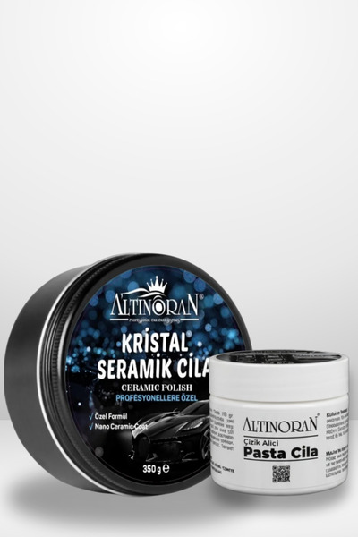 Altınoran Oto Araç Pasta Cila Seramik Cila Seti - Kristal Seramik Cila 350ml ...