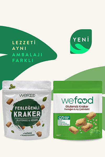 Wefood Fesleğenli Kraker 40 Gr 5'li