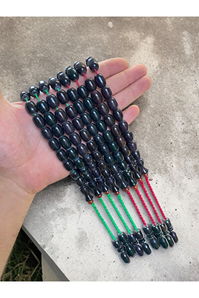 MERCAN-I ALA Signatured Periodic Clamping Shak Shak Amber Tesbih with Excelle...