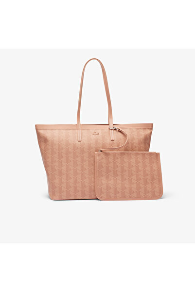 Lacoste حقيبة Zely Grained Tote مع جراب - NF5001ZE-Q57