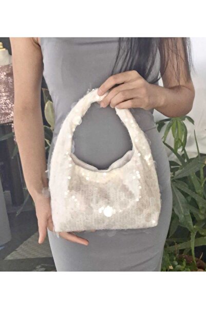 THE OB DESİGN STUDIO Sequin Sleeve Bag, Evening Dress Bag