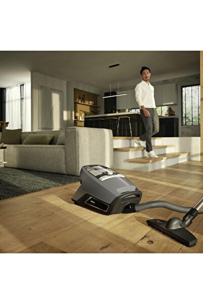 Miele Bagless Canister Vacuum Cleaner With Innovative Vortex Technology, Graphite Grey