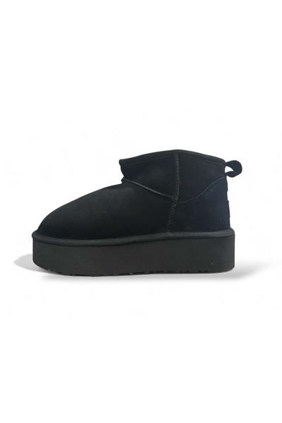 Bulldozer 260801 Women's Suede Boots - Black - 36