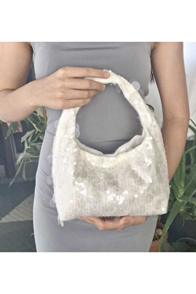 THE OB DESİGN STUDIO Sequin Sleeve Bag, Evening Dress Bag