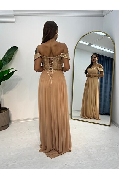 E&A Eren Abiye DUSUK KOL KLOS ABİYE