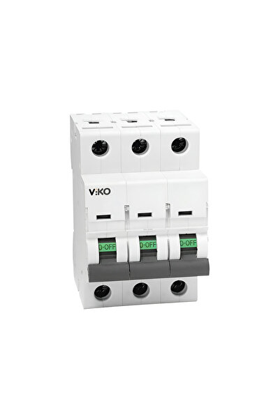 VİKO Otomatik Sigorta C Tipi 32A 3 Fazlı 4.5kA 4VTB-3C32