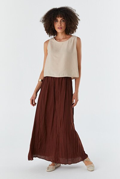 Shopping Shop Тъмнокафява пола Krash