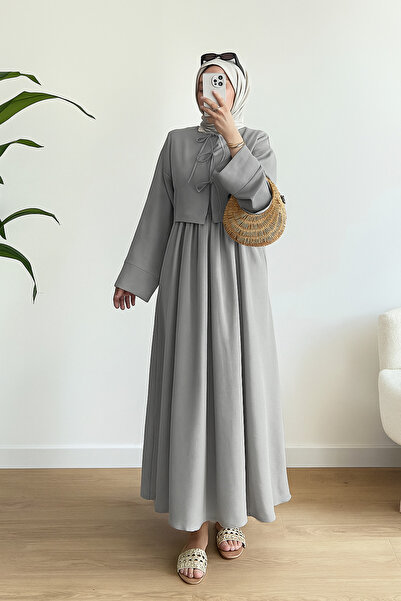 ENDAMIM Linen Skirt Set