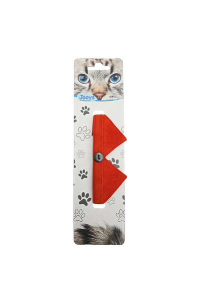 Jooys Velvet Bell Collar Cat Collar Orange