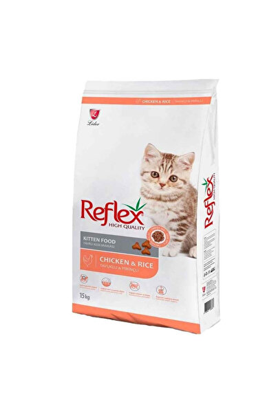 Reflex Kitten Tavuk Etli 15 Kg Yavru Kedi Maması