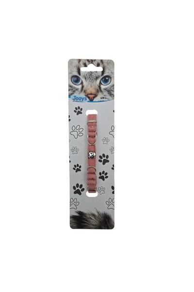 Jooys Velvet Bell Ring Cat Collar Powder