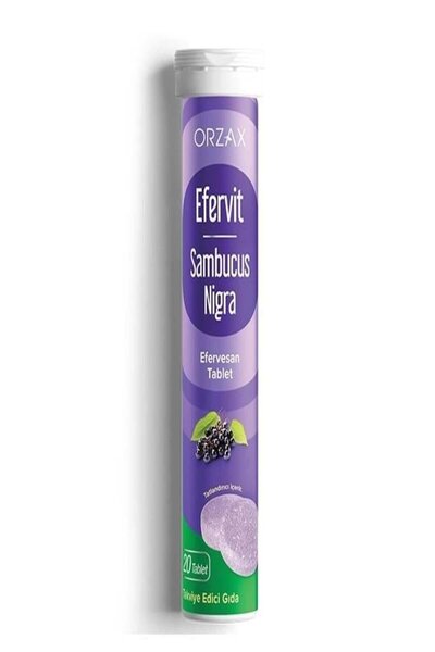 Orzax Ocean Sambucus Nigra Efervesan 20 Tablet