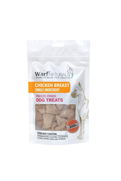 Warf Naturals Freeze Dried Tavuk Göğüs Köpek Ödülü 40 gr