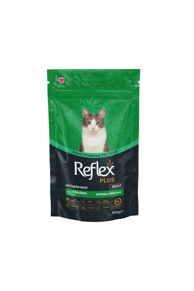 Reflex Plus Hipoalerjenik Tavuklu Yetişkin Kedi Maması 400gr