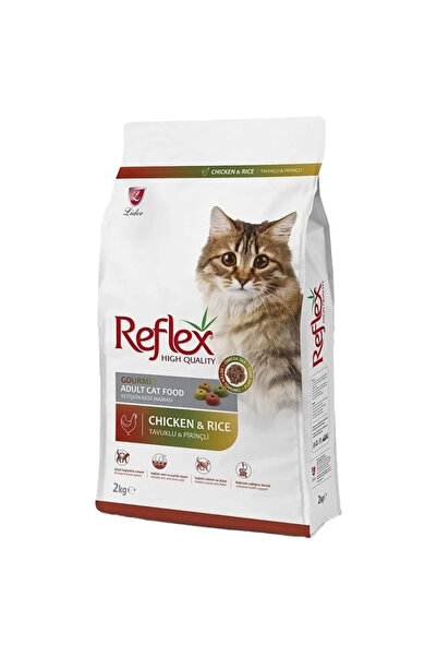 Reflex Gourmet Tavuklu Ve Pirinçli Yetişkin Kedi Maması 15 Kg