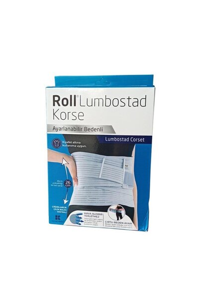 Roll Lumbostad Korse Ayarlanabilir Bedenli