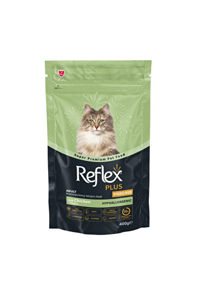 Reflex Plus Hipoalerjenik Tavuklu Kısırlaştırılmış Yetişkin Kedi Maması 400gr