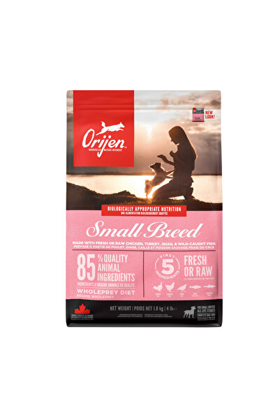 Orijen Küçük Irk Yavru Ve Yetişkin Köpek Maması 1.8 Kg