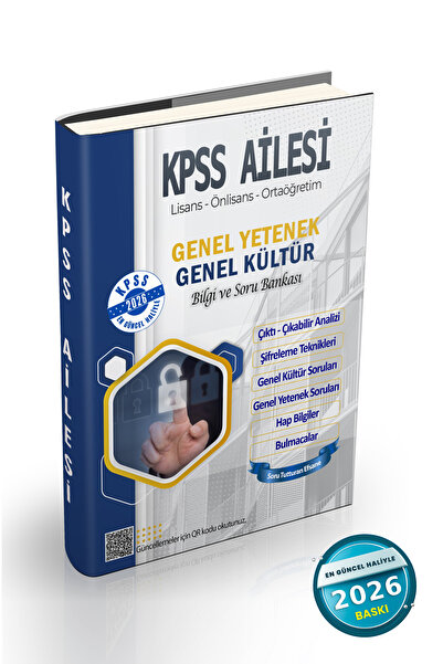 kpss ailesi 2026 KPSS - Genel Kültür Genel Yetenek Bilgi Ve Soru Bankası