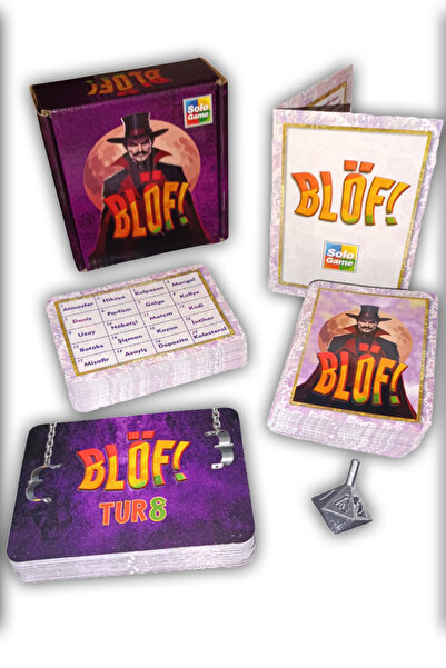 solo toys Kim Bluffing Bluffing Box Game Word and Quick Thinking Game