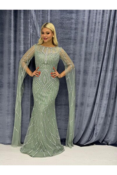 E&A Eren Abiye TAŞ BASKILI BALIK ABİYE