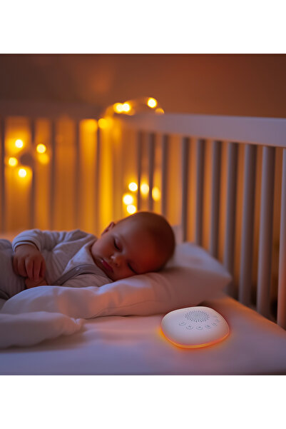 Lumaverse SOMNI Bebek Beyaz Gürültü ve Uyku Makinesi – Gece Lambalı, 20 Ses S...