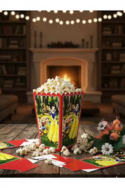 Deniz Party Store Snow White And The Seven Dwarfs 8-Piece Corn Box