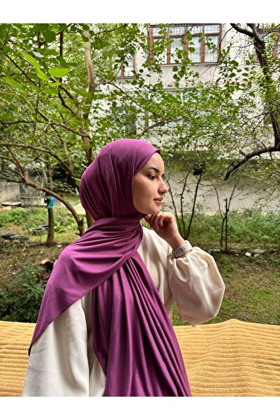 shalby Hijab Combed Shawl Blueberry