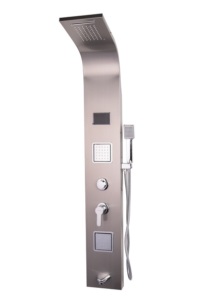 Trendy's TRENDY'S shower panel, with 5-function Digital Thermo stainless stee...