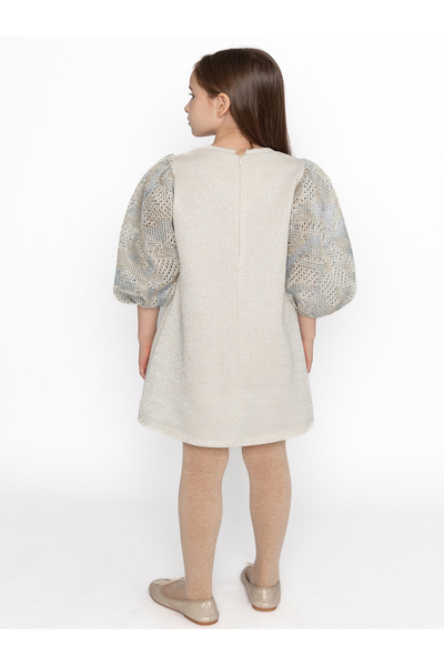 SheShe Balloon Sleeve Dress